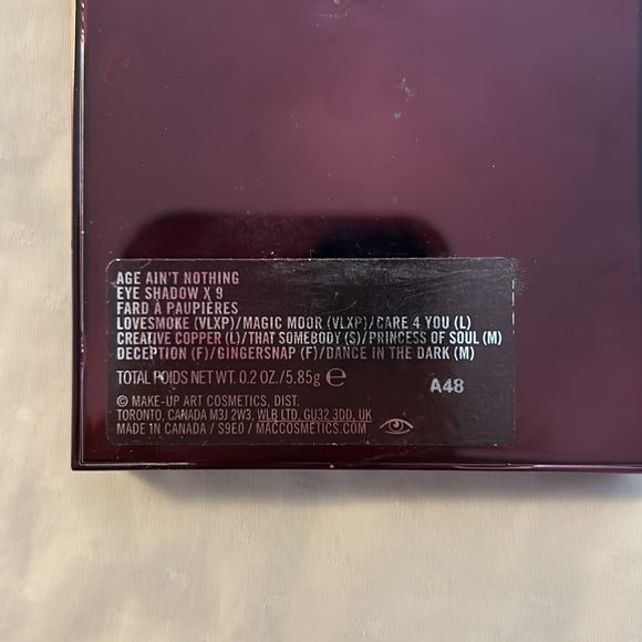 Aaliyah x MAC Age Ain’t Nothing EyeShadow - Picture 3 of 3